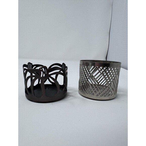 Bath & Body Works 1.3oz Candle Holders Lot of 5 Turkey Snowflake Pumpkin Holiday - Picture 12 of 13